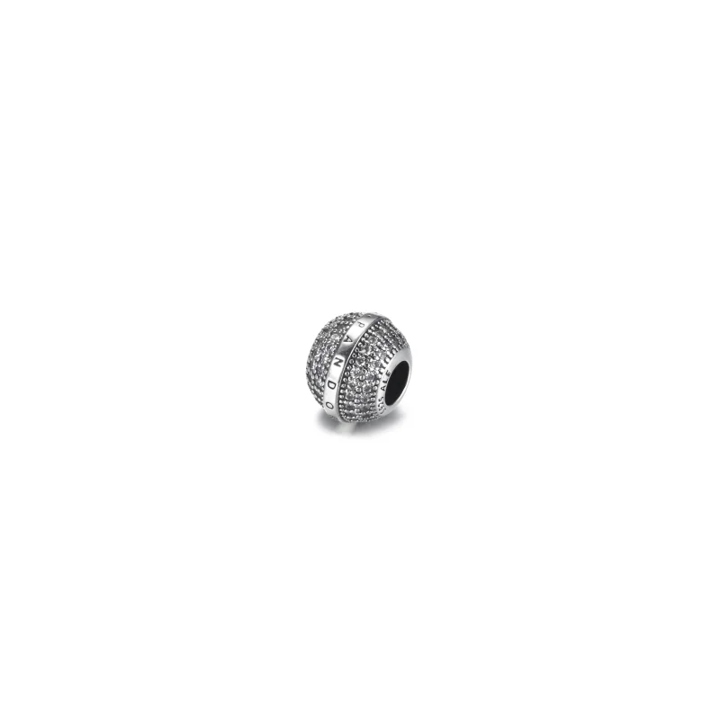 (Bild für) PANDORA Pave & Logo-Charm - 799489C01 - Ansicht 2