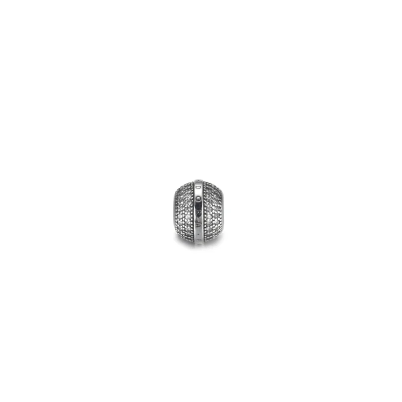 (Bild für) PANDORA Pave & Logo-Charm - 799489C01 - Ansicht 4