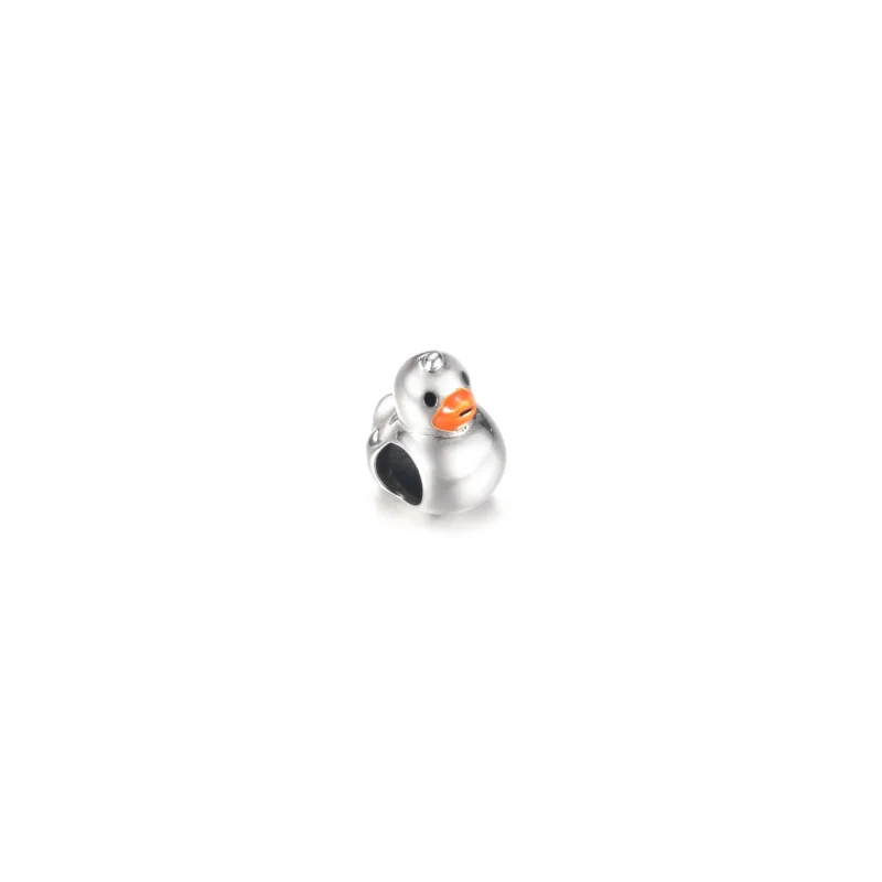 (Bild für) PANDORA Polierter Gummi-Enten-Charm - 799554C01 - Ansicht 2