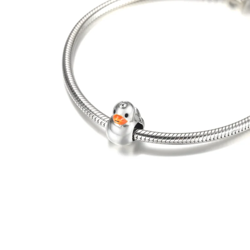 (Bild für) PANDORA Polierter Gummi-Enten-Charm - 799554C01 - Ansicht 5