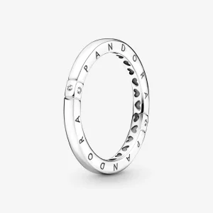 (Bild für) PANDORA Ring mit Logo und Herzen - 199482C01