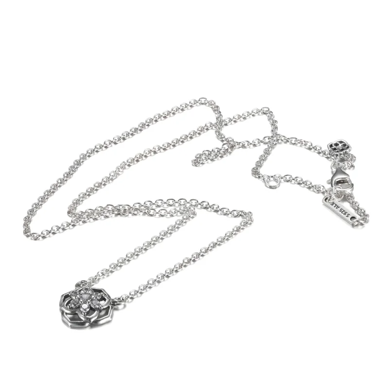 (Bild für) PANDORA Rosenblüten-Collier-Halskette - 399370C01 - Ansicht 5