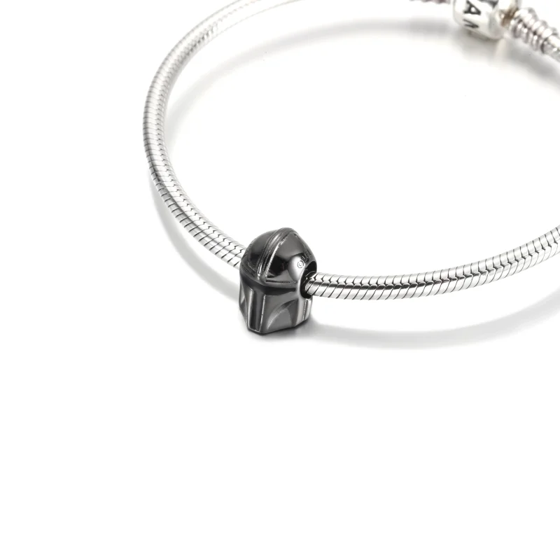 (Bild für) PANDORA Star Wars Limited Edition Der mandalorianische Helm-Charm - 740019C01 - Ansicht 5