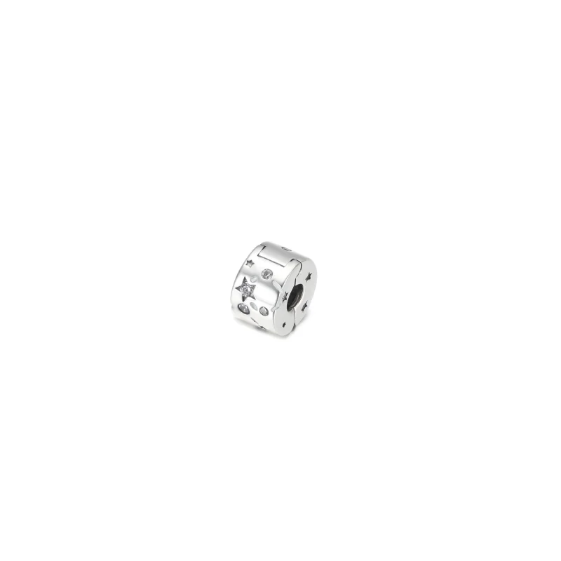 (Bild für) PANDORA Sterne & Galaxie Clip-Charm - 790010C01 - Ansicht 2