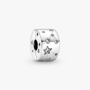 (Bild für) PANDORA Sterne & Galaxie Clip-Charm - 790010C01