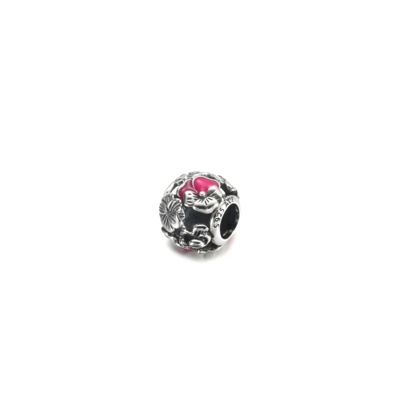 (Bild für) PANDORA Stiefmütterchen-Blumenfreunde-Charm - 790759C01 - Ansicht 2