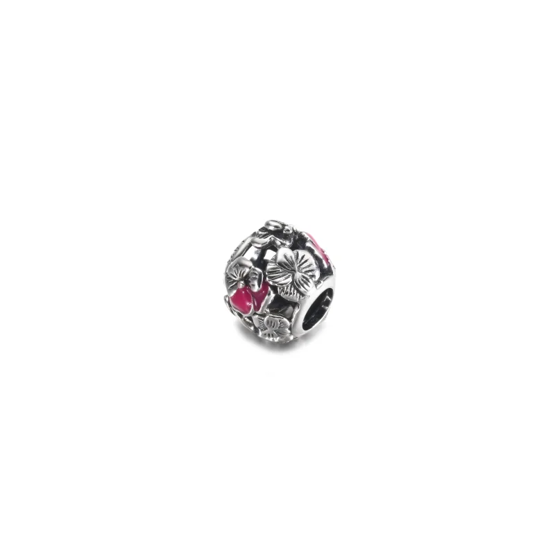 (Bild für) PANDORA Stiefmütterchen-Blumenfreunde-Charm - 790759C01 - Ansicht 3
