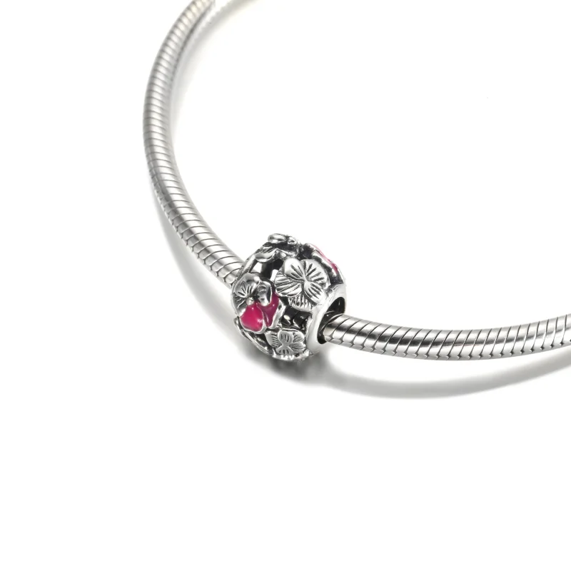 (Bild für) PANDORA Stiefmütterchen-Blumenfreunde-Charm - 790759C01 - Ansicht 4