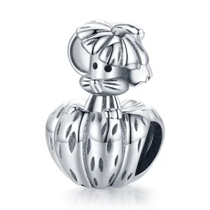 (Bild für) Pandora Style Silber „Eine Ratte, die Kürbisse stiehlt“-Charm - SCC1927