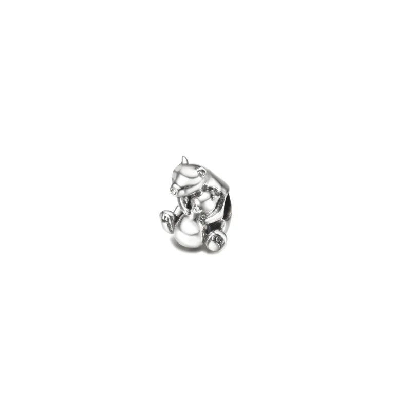 (Bild für) PANDORA Umarmungs-Eisbären-Charm - 790032C01 - Ansicht 2