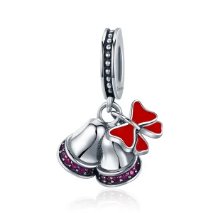 (Bild für) Schöner Glocken-Charm im Pandora-Stil aus Silber - SCC233