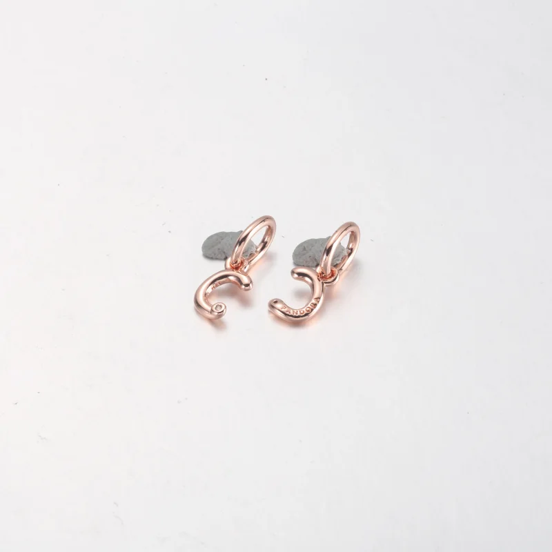 (Bild für) PANDORA-Anhänger „Buchstabe A“ mit Skript-Alphabet - 782531C01 - Ansicht 31