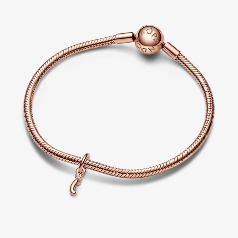 (Bild für) PANDORA-Anhänger „Buchstabe I“ mit Alphabet-Schriftzug - 782473C01 - Ansicht 4
