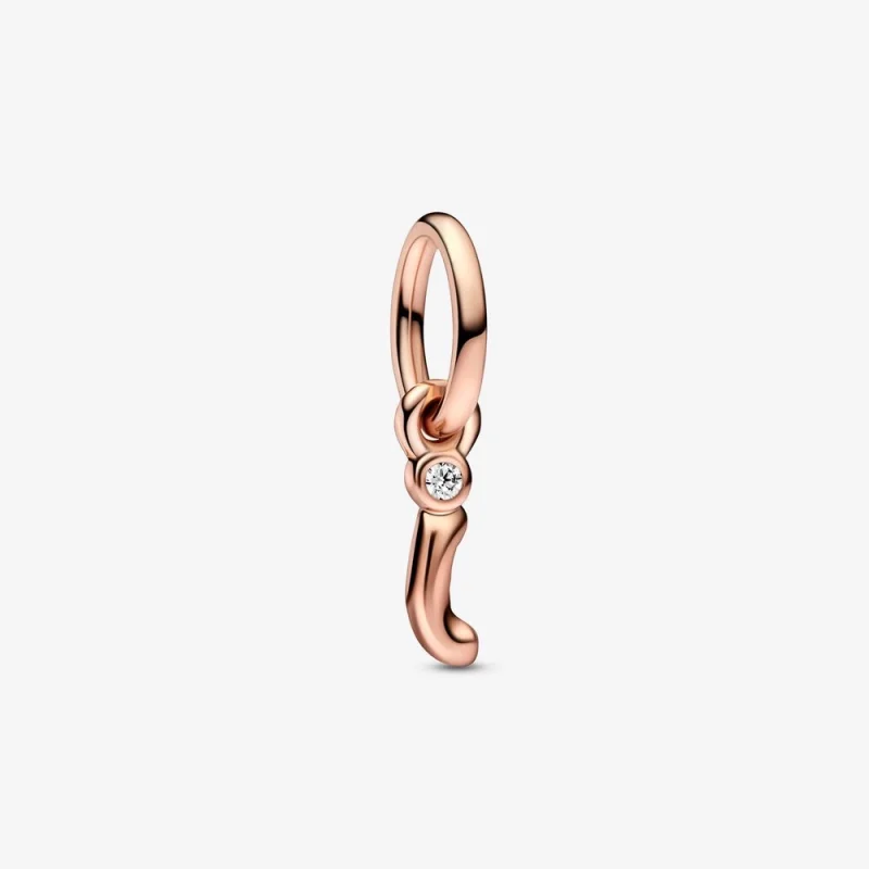 (Bild für) PANDORA-Anhänger „Buchstabe I“ mit Alphabet-Schriftzug - 782473C01