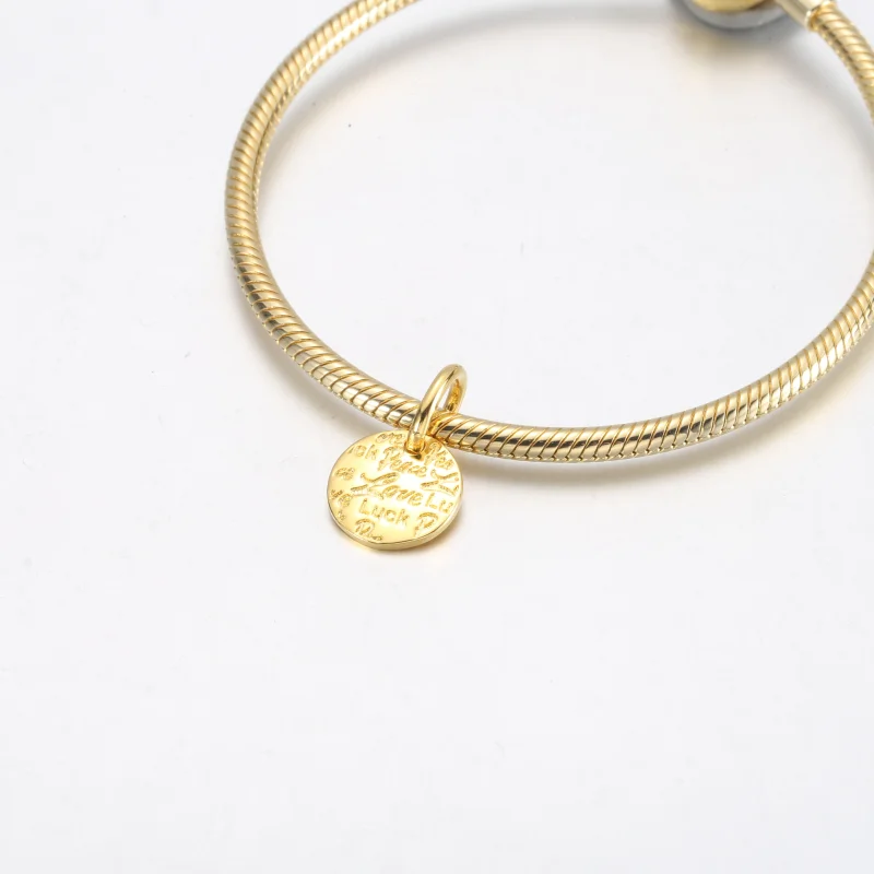(Bild für) PANDORA-Anhänger „Peace, Love & Luck“. - 752329C00 - Ansicht 7