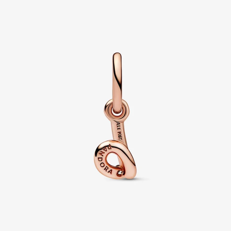 (Bild für) PANDORA-Charm mit Buchstabe B und Skript-Alphabet - 782459C01 - Ansicht 3