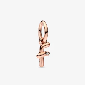 (Bild für) PANDORA-Charm mit Buchstabe F und Skript-Alphabet - 782532C01