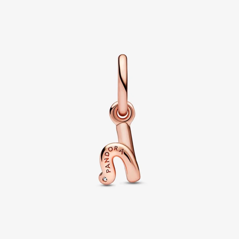 (Bild für) PANDORA-Charm mit Buchstabe H und Skript-Alphabet - 782462C01 - Ansicht 3