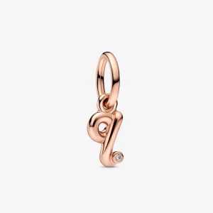 (Bild für) PANDORA-Charm mit Buchstabe Q und Skript-Alphabet - 782476C01