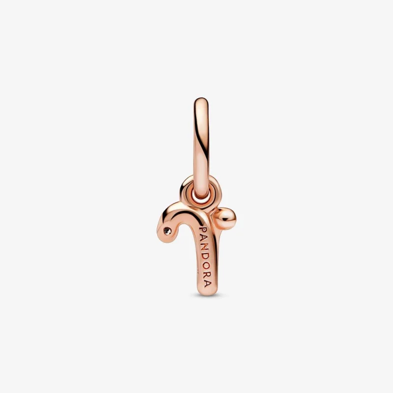 (Bild für) PANDORA-Charm mit Buchstabe R und Skript-Alphabet - 782477C01 - Ansicht 3