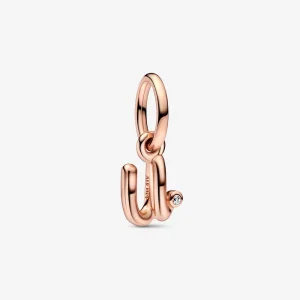 (Bild für) PANDORA-Charm mit Buchstabe U und Skript-Alphabet - 782479C01