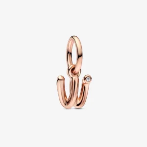 (Bild für) PANDORA-Charm mit Buchstabe W und Skript-Alphabet - 782481C01