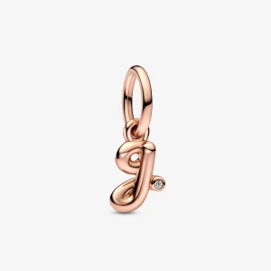 (Bild für) PANDORA-Charm mit dem Buchstaben „G“ und Skript-Alphabet - 782535C01