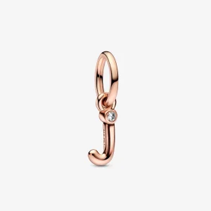 (Bild für) PANDORA-Charm mit dem Buchstaben „J“ und Skript-Alphabet - 782465C01