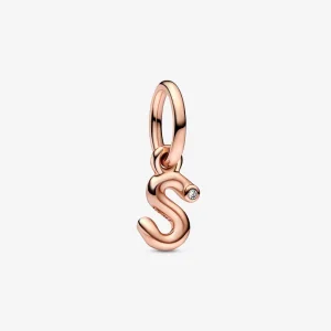 (Bild für) PANDORA-Charm mit dem Buchstaben „S“ und Skript-Alphabet - 782478C01