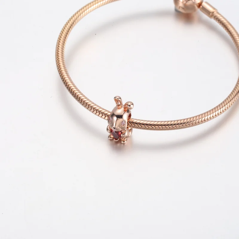 (Bild für) PANDORA Chinesisches Jahr des Kaninchen-Charms - 782471C01 - Ansicht 9