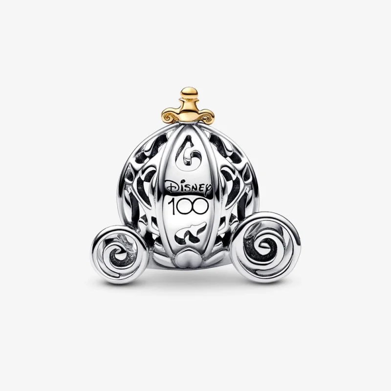 (Bild für) PANDORA Disney 100. Jubiläumsanhänger „Aschenputtels verzauberte Kutsche“. - 792 - Ansicht 4