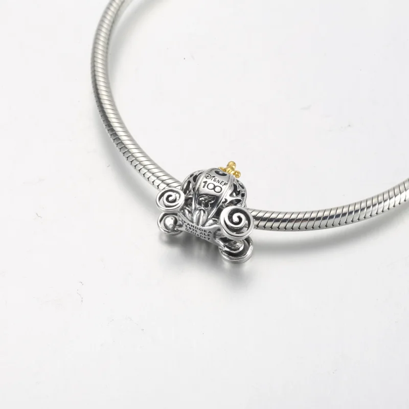 (Bild für) PANDORA Disney 100. Jubiläumsanhänger „Aschenputtels verzauberte Kutsche“. - 792 - Ansicht 8