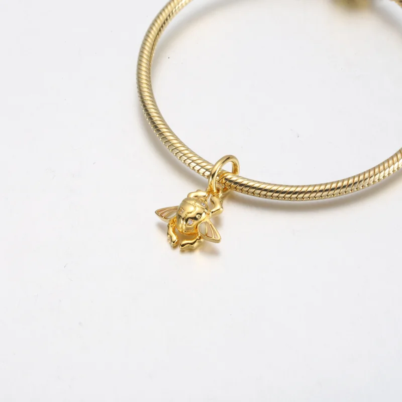 (Bild für) PANDORA Disney Aladdin Skarabäus-Käfer-Anhänger - 762345C01 - Ansicht 7