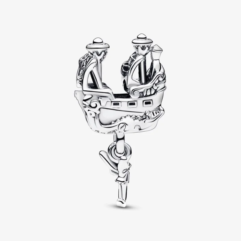 (Bild für) PANDORA Disney Tinker Bell & Captain Hooks Piratenschiff-Charm - 792521C00 - Ansicht 3