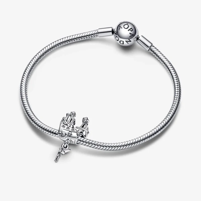 (Bild für) PANDORA Disney Tinker Bell & Captain Hooks Piratenschiff-Charm - 792521C00 - Ansicht 4