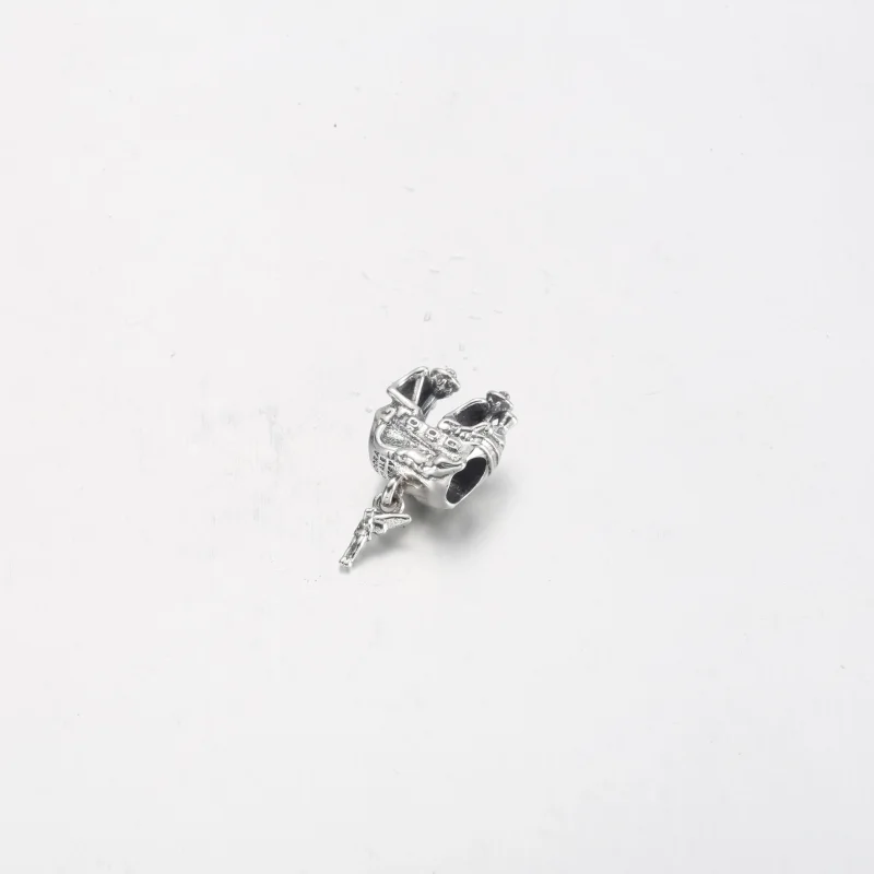 (Bild für) PANDORA Disney Tinker Bell & Captain Hooks Piratenschiff-Charm - 792521C00 - Ansicht 6