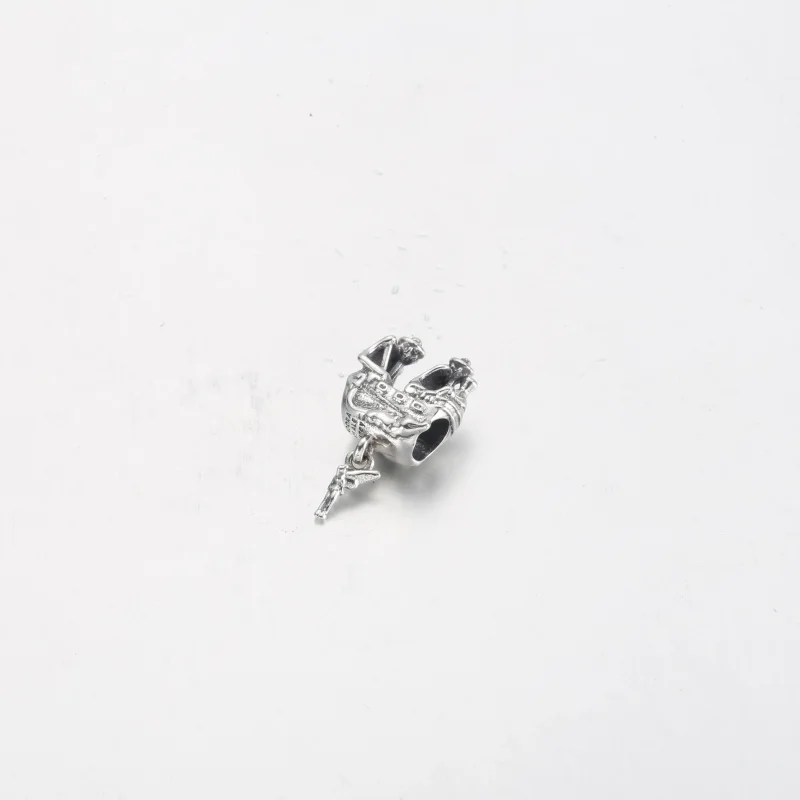 (Bild für) PANDORA Disney Tinker Bell & Captain Hooks Piratenschiff-Charm - 792521C00 - Ansicht 10