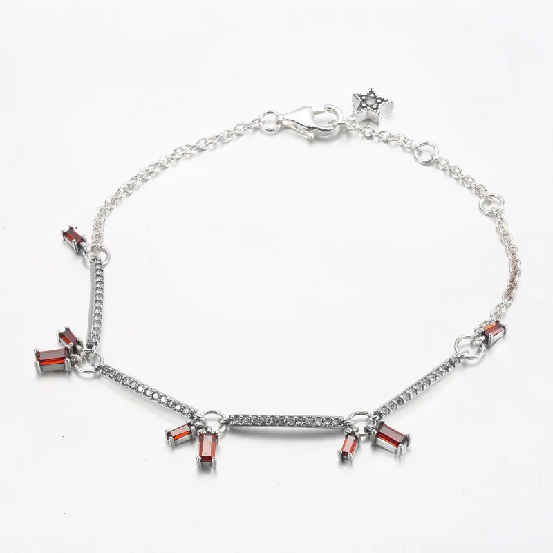 (Bild für) PANDORA Firecracker Pavé Bars Armband - 592537C01 - Ansicht 2
