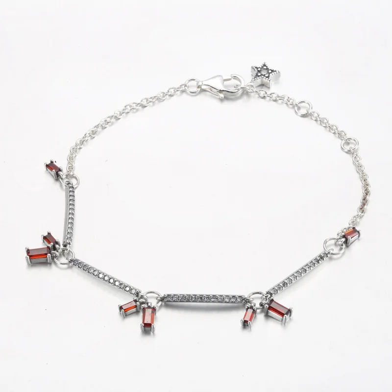 (Bild für) PANDORA Firecracker Pavé Bars Armband - 592537C01 - Ansicht 6