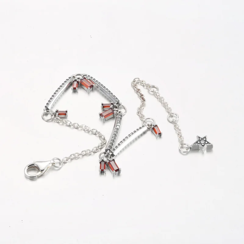 (Bild für) PANDORA Firecracker Pavé Bars Armband - 592537C01 - Ansicht 9