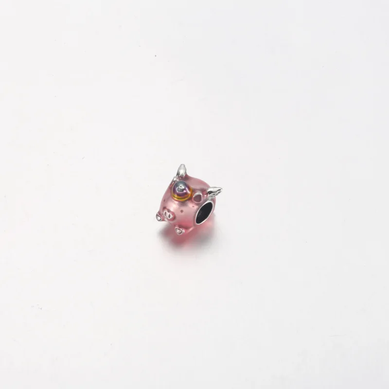 (Bild für) PANDORA Fliegendes Einhorn-Schwein-Charm - 792573C01 - Ansicht 5