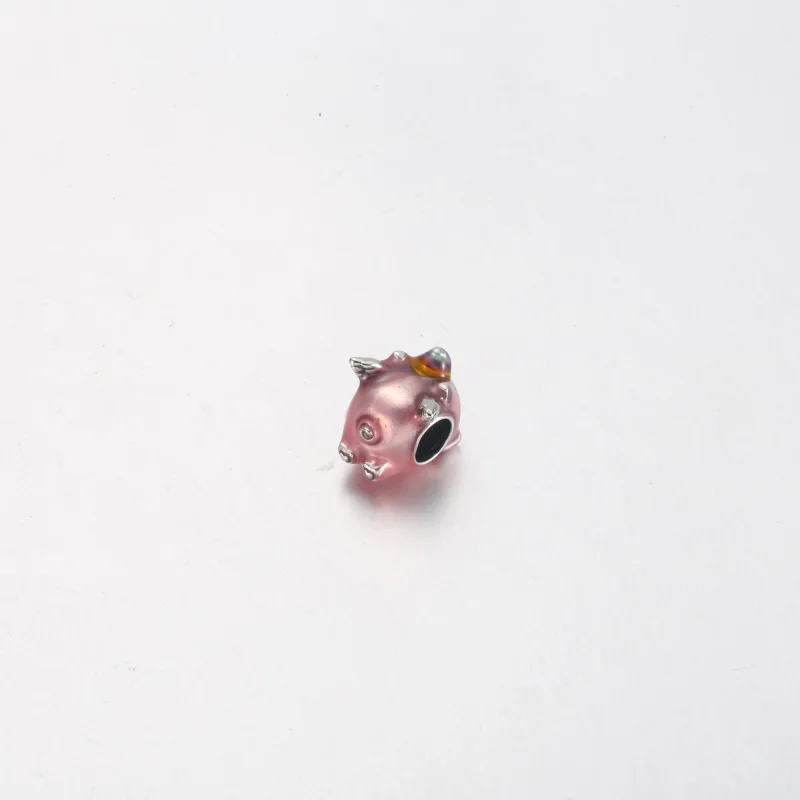 (Bild für) PANDORA Fliegendes Einhorn-Schwein-Charm - 792573C01 - Ansicht 6