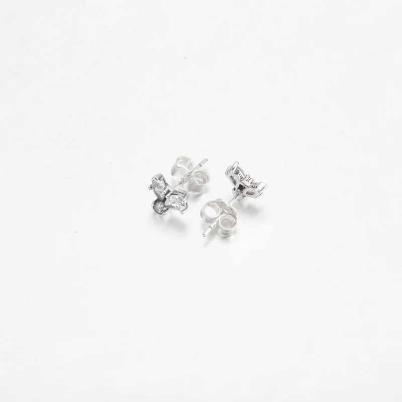 (Bild für) PANDORA Funkelnde Herbarium-Cluster-Ohrstecker - 292406C01 - Ansicht 5