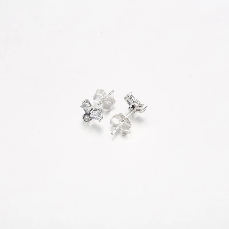 (Bild für) PANDORA Funkelnde Herbarium-Cluster-Ohrstecker - 292406C01 - Ansicht 9
