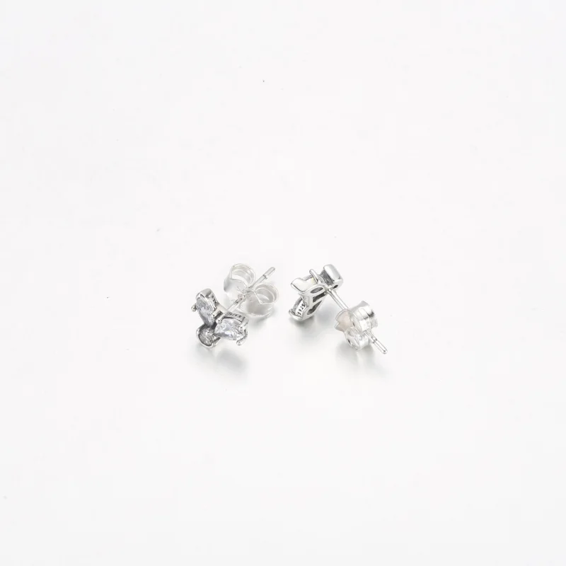 (Bild für) PANDORA Funkelnde Herbarium-Cluster-Ohrstecker - 292406C01 - Ansicht 11