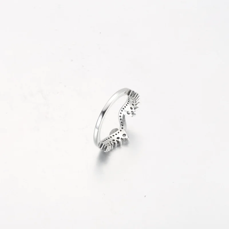 (Bild für) PANDORA Funkelnder asymmetrischer Wellenring - 192543C01 - Ansicht 12