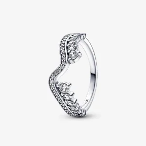 (Bild für) PANDORA Funkelnder asymmetrischer Wellenring - 192543C01