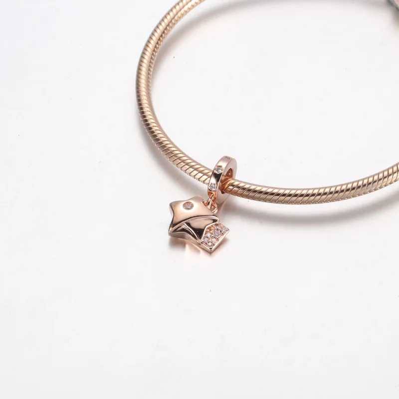 (Bild für) Pandora Glücksstern-Anhänger aus Roségold - 782483C01 - Ansicht 4