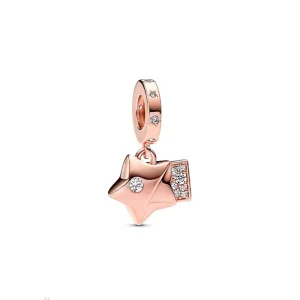 (Bild für) Pandora Glücksstern-Anhänger aus Roségold - 782483C01