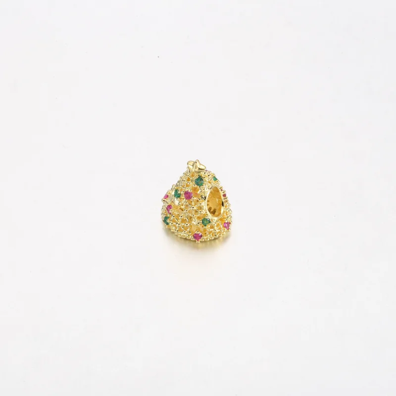 (Bild für) PANDORA Glitzer-Weihnachtsbaum-Charm - 769226C01 - Ansicht 9